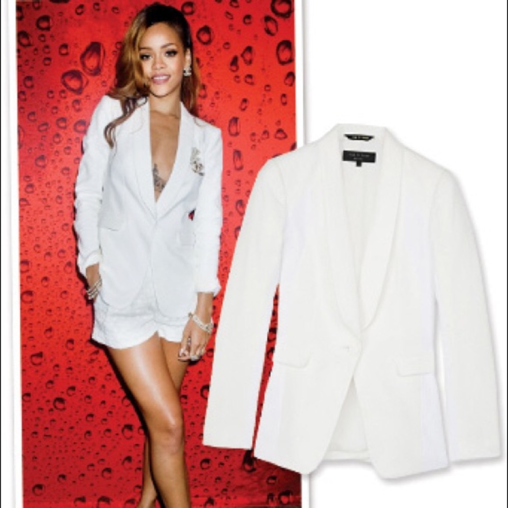 Rag & Bone Jefferson Blazer - White